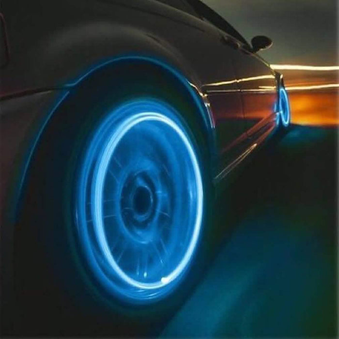 4-Pack: Motion Activated LED Tire Valve Stem Lights by DailySale