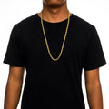 18k Diamond Cut Rope Chain Necklace 5MM by DailySale