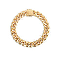 18K Gold Plated Cuban Chain Bracelet by DailySale