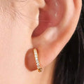 18K Gold Plated Huggie Earrings by DailySale