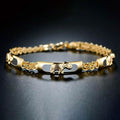 18K Gold Plated Lucky Elephant Parade Bracelet by DailySale