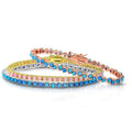 18K Gold Plated Opal Tennis Bracelets by DailySale
