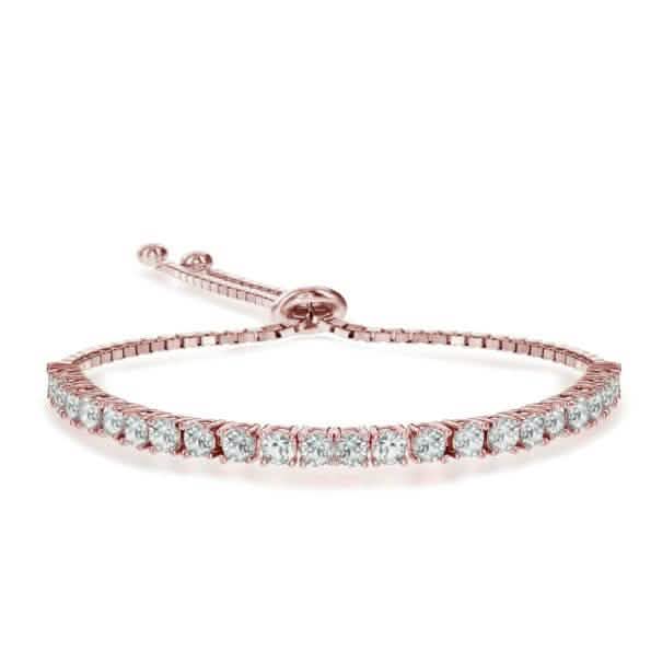 18K Rose Gold Plated 4mm Bolo Bracelet by DailySale