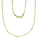 18K Solid Gold Box Chain Necklace Unisex by DailySale