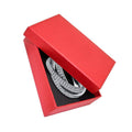 18K White Gold Plated Rolling Eternity Ring Made with Swarovski Elements by DailySale