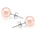 18K White Gold Plated Stud Earrings by DailySale