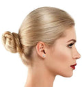 18K White Gold Plated Stud Earrings by DailySale