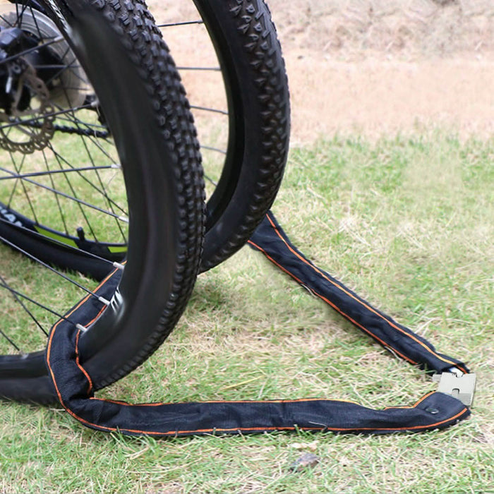 1.8m Bike Chain Lock with 3 Keys Heavy Duty Security Lock by DailySale