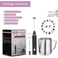 19-Pack: USB Electric Milk Coffee Frother Pitcher Set by DailySale