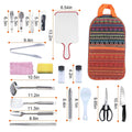 19-Piece: Camping Cooking Utensil Kit Portable Picnic Cookware by DailySale