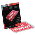 GBC EZUse Thermal Laminating Pouches, 7 mil, 9" x 11.5", Gloss Clear, 100/Box