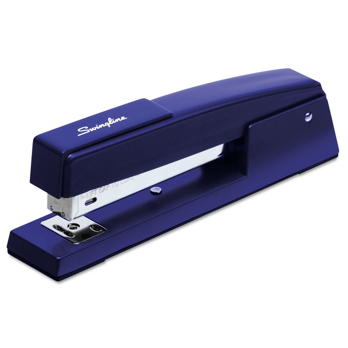 Swingline 747 Classic Full Strip Stapler, 20-Sheet Capacity, Royal Blue