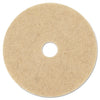 3M Ultra High-Speed Natural Blend Floor Burnishing Pads 3500, 27" Diameter, Tan, 5/Carton