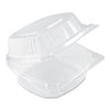 Pactiv Evergreen ClearView SmartLock Hinged Lid Container, 20 oz, 5.75 x 6 x 3, Clear, Plastic, 500/Carton