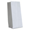 General Grocery Paper Bags, 40 lb Capacity, #16, 7.75" x 4.81" x 16", White, 500 Bags
