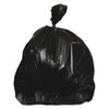 Heritage High-Density Waste Can Liners, 33 gal, 22 microns, 33" x 40", Black, 250/Carton