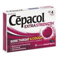 Cepacol Sore Throat and Cough Lozenges, Mixed Berry, 16 Lozenges