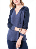 Style & Co Women's Mixed-Knit Hoodie Sweater, Size XS by Vanessa Jane