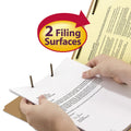 Smead Top Tab Fastener Folders, 1/3-Cut Tabs: Assorted, 2 Fasteners, Legal Size, 11-pt Kraft Exterior, 50/Box