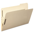 Smead Top Tab Fastener Folders, 1/3-Cut Tabs: Right, 2 Fasteners, Legal Size, 11-pt Manila Exterior, 50/Box