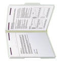 Smead Recycled Pressboard Folders with Two SafeSHIELD Coated Fasteners, 1" Expansion, 1/3-Cut Tab, Letter Size, Gray-Green, 25/Box