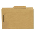 Smead Top Tab Fastener Folders, Guide-Height 2/5-Cut Tabs: Right of Center, 2 Fasteners, Legal Size, 17-pt Kraft Exterior, 50/Box