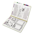 Smead Recycled Pressboard Folders with Two SafeSHIELD Coated Fasteners, 2" Expansion, Straight, Letter Size, Gray-Green, 25/Box
