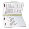 Smead Recycled Pressboard Folders with Two SafeSHIELD Coated Fasteners, 2" Expansion, 1/3-Cut Tab, Letter Size, Gray-Green, 25/Box