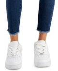 Dollhouse Destructed High-Rise Raw-Hem Skinny Jeans, Size 9–10 by Vanessa Jane