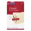 Smead Top Tab Fastener Folders, 1/3-Cut Tabs: Assorted, 2 Fasteners, Legal Size, 11-pt Manila Exterior, 50/Box