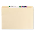 Smead Top Tab Fastener Folders, Straight Tab, 1 Fastener, Legal Size, 11-pt Manila Exterior, 50/Box