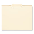 Smead Reinforced Tab Manila File Folders, 1/3-Cut Tabs: Center Position, Letter Size, 0.75" Expansion, 11-pt Manila, 100/Box