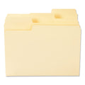 Smead SuperTab Top Tab File Folders, 1/3-Cut Tabs: Assorted, Letter Size, 0.75" Expansion, 14-pt Manila, 50/Box