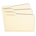 Smead Manila File Folders, 1/3-Cut Tabs: Left Position, Letter Size, 0.75" Expansion, Manila, 100/Box