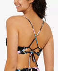 Hula Honey Juniors Flourishing Twisted Bikini Top by Vanessa Jane
