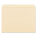 Smead Manila File Folders, Straight Tabs, Letter Size, 0.75" Expansion, Manila, 100/Box