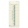 TOPS Time Clock Cards, Replacement for 10-800292, One Side, 3.5 x 9, 500/Box