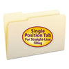 Smead Manila File Folders, 1/3-Cut Tabs: Left Position, Legal Size, 0.75" Expansion, Manila, 100/Box
