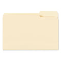 Smead Manila File Folders, 1/3-Cut Tabs: Right Position, Legal Size, 0.75" Expansion, Manila, 100/Box