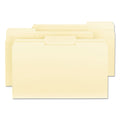 Smead Manila File Folders, 1/3-Cut Tabs: Assorted, Legal Size, 0.75" Expansion, Manila, 100/Box