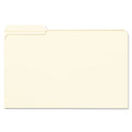 Smead Reinforced Tab Manila File Folders, 1/3-Cut Tabs: Left Position, Legal Size, 0.75" Expansion, 11-pt Manila, 100/Box