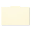Smead Reinforced Tab Manila File Folders, 1/3-Cut Tabs: Center Position, Legal Size, 0.75" Expansion, 11-pt Manila, 100/Box