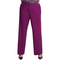 Calvin Klein Womens Highline Casual Wide Leg Pants, Purple, 14W Regular by Vanessa Jane