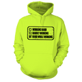 Working Hard - Safety Yellow Hoodie by Armed American Supply