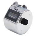 Bates Tally I Hand Model Tally Counter, Registers 0-9999, Chrome