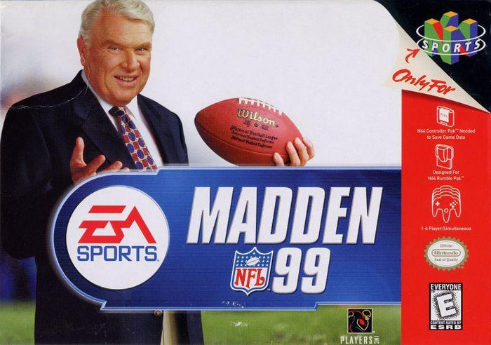 Madden NFL 99 (Nintendo 64) by J2Games