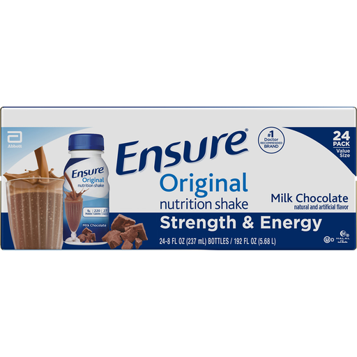 Ensure Original Nutrition Shake Milk Chocolate Ready-to-Drink 8 Fl Oz Cartons by Pasteur Pharmacy