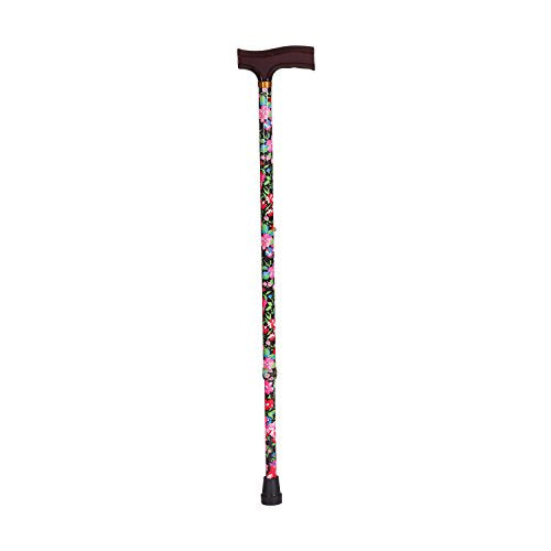 DMI Lightweight Adjustable Designer Cane - Color: Floral by Pasteur Pharmacy