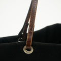 Fendi Black x Brown Velour x Leather Tote Bag #1951 by Bolt Boutique