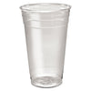 Dart Ultra Clear PETE Cold Cups, 24 oz, Clear, 50/Sleeve, 12 Sleeves/Carton